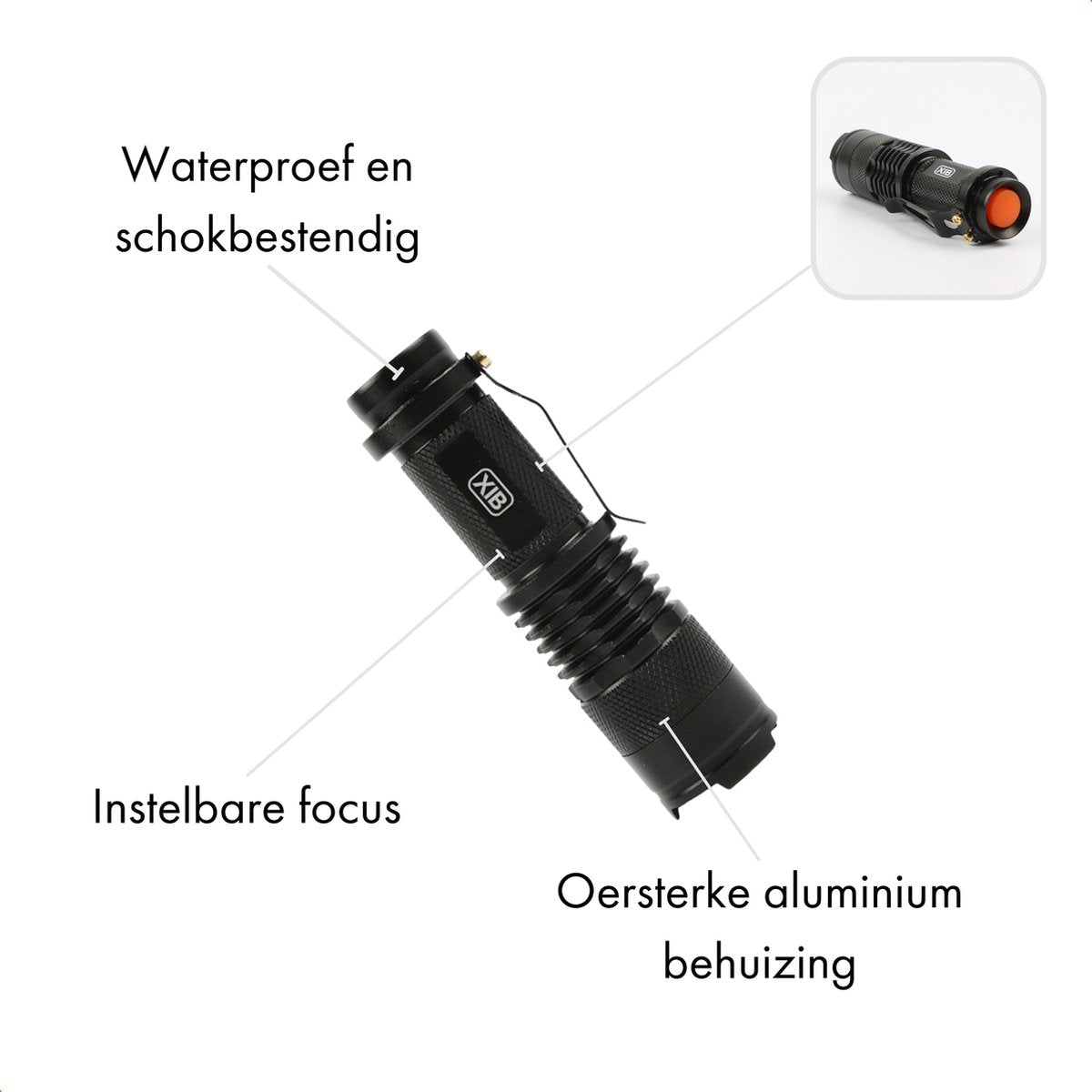 Leistungsstarke Taschenlampe (kleine Größe)