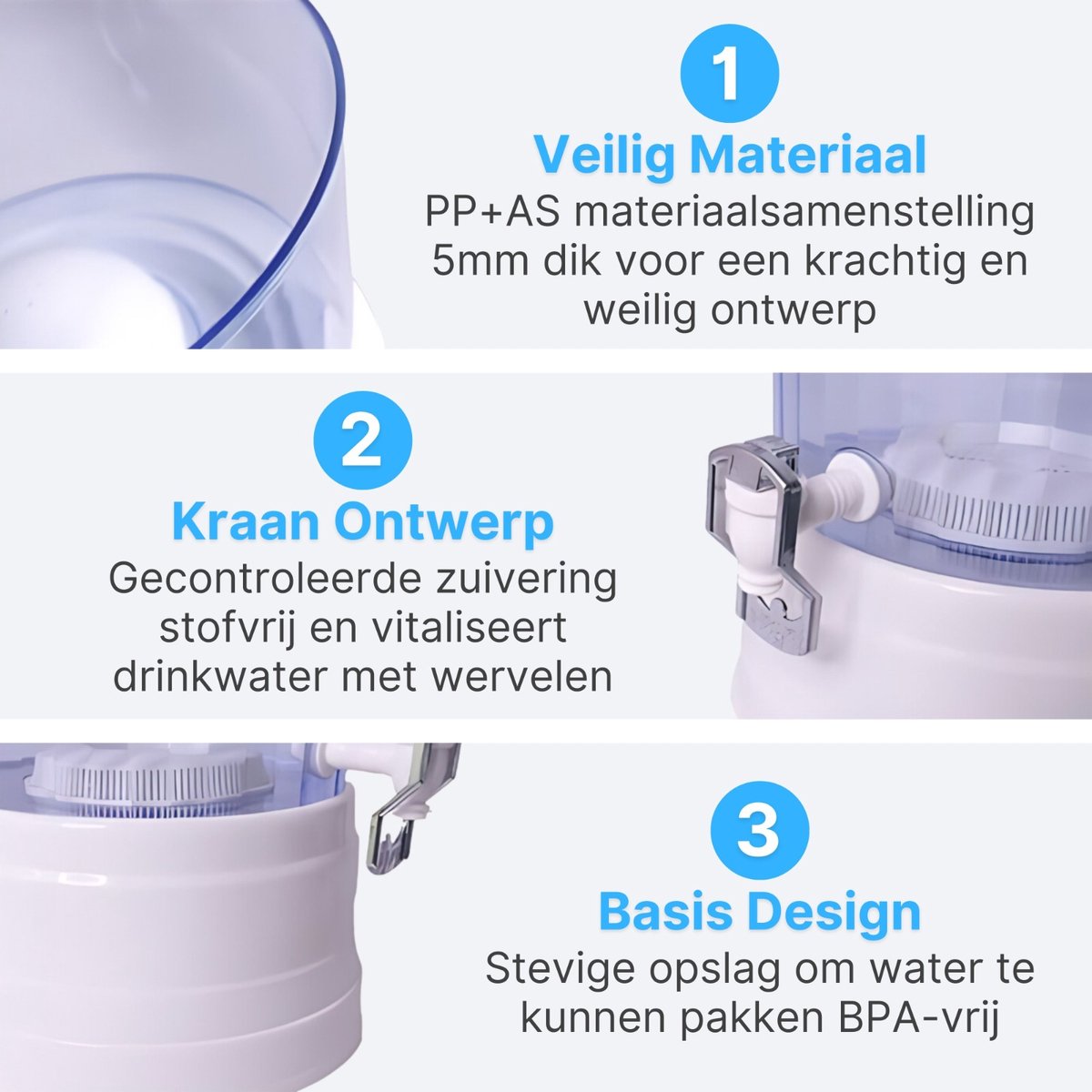 Elixir AquaVital™ 16L Alkaline-Wasserreinigungssystem