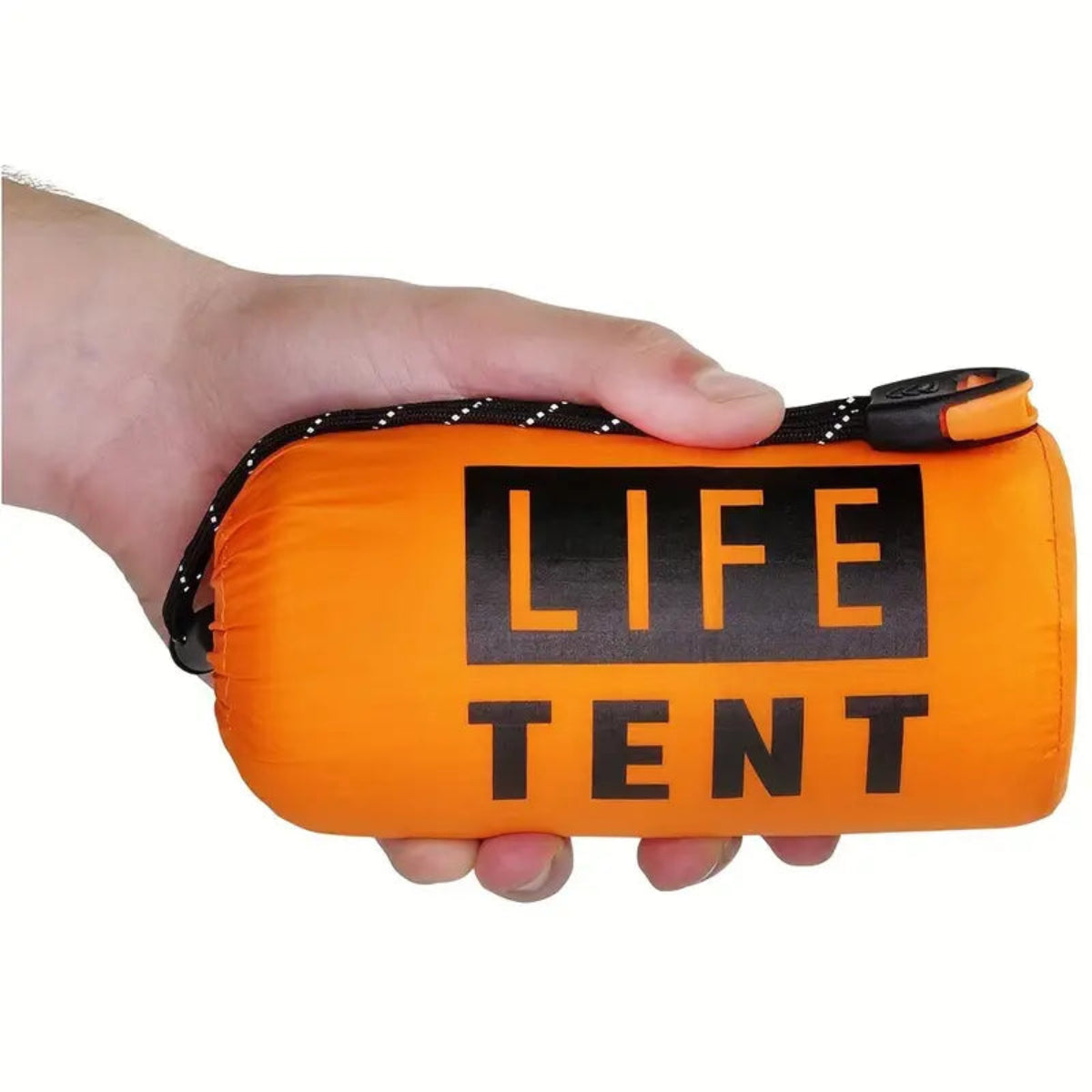 Das Survival Life Zelt (orange Verpackung)