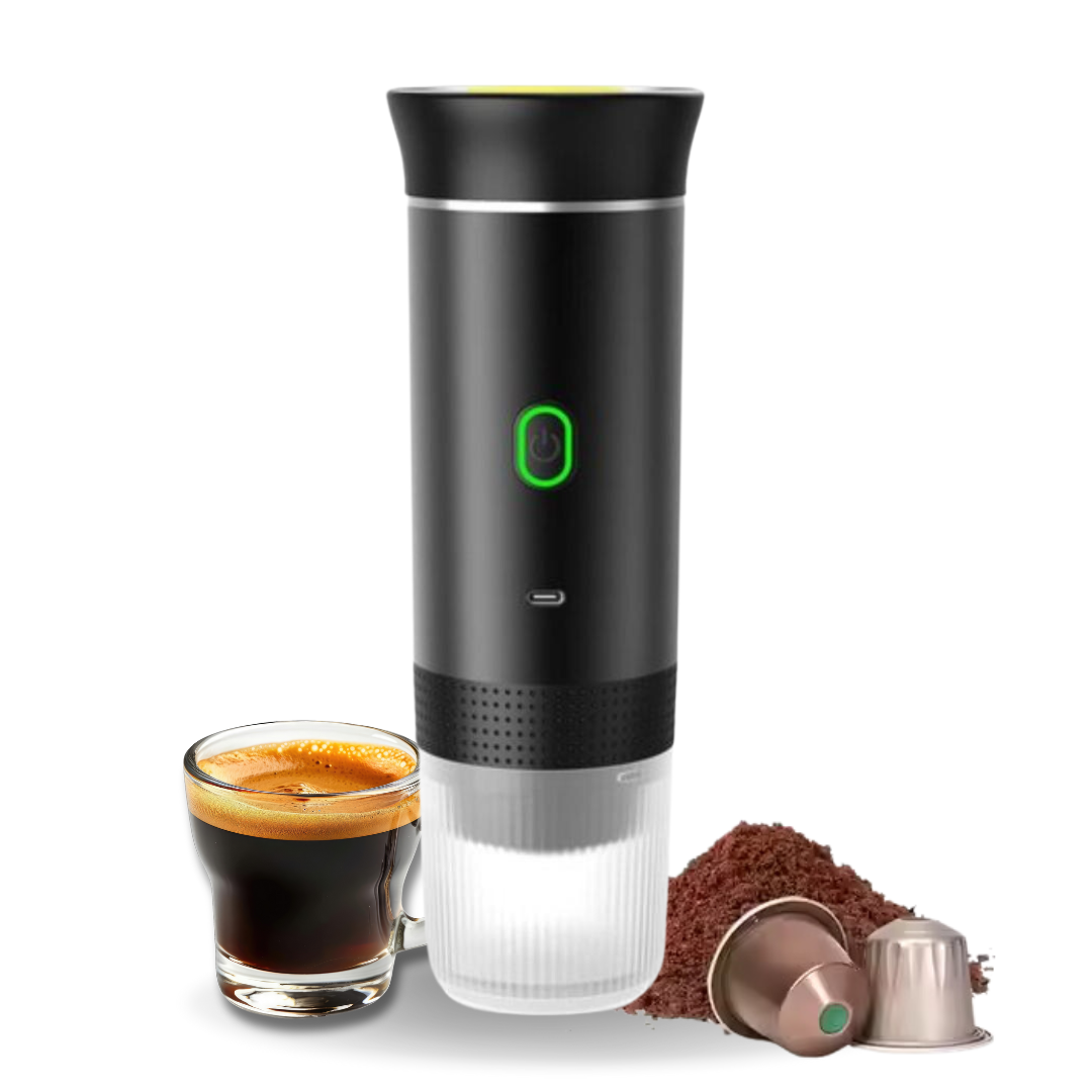 BrewMate™ – Tragbare und kabellose Espressomaschine
