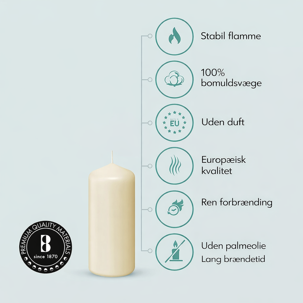 33-Stunden-Säulenkerze - Bolsius