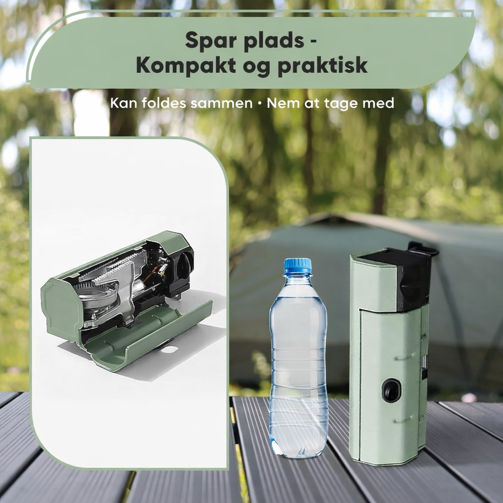 SurvivalPro Faltbarer Campingheizer – Tragbarer Gaskocher 2600W