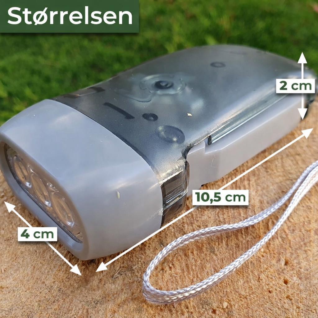 Quetsch-Taschenlampe – Leuchtet immer ohne Batterien (3er-Set)