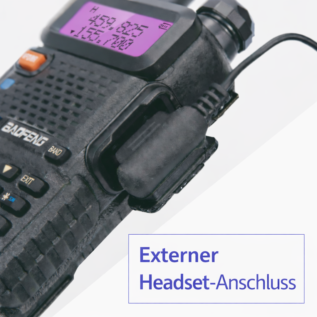 Baofeng UV-5R Dualband-Funkgerät | Zuverlässige Kommunikation für Outdoor-Aktivitäten und Notfälle
