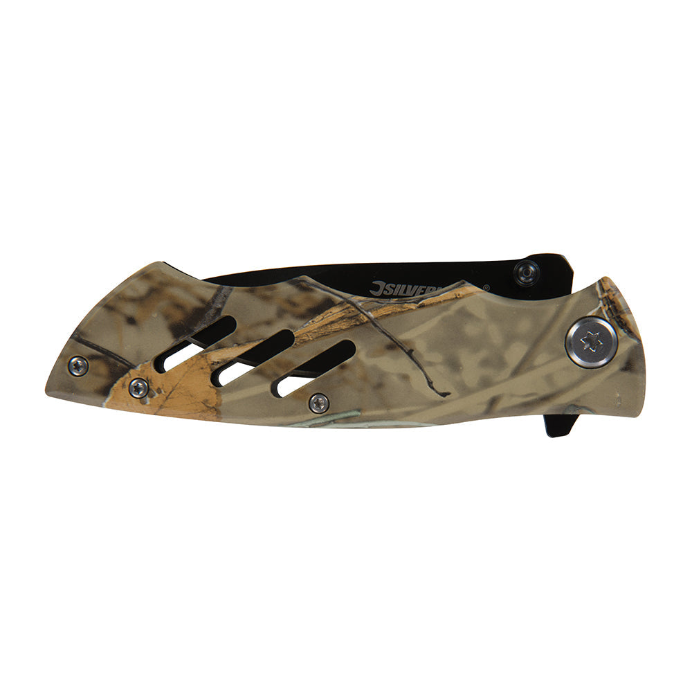 Silverline – Camouflage-Taschenmesser 195 mm
