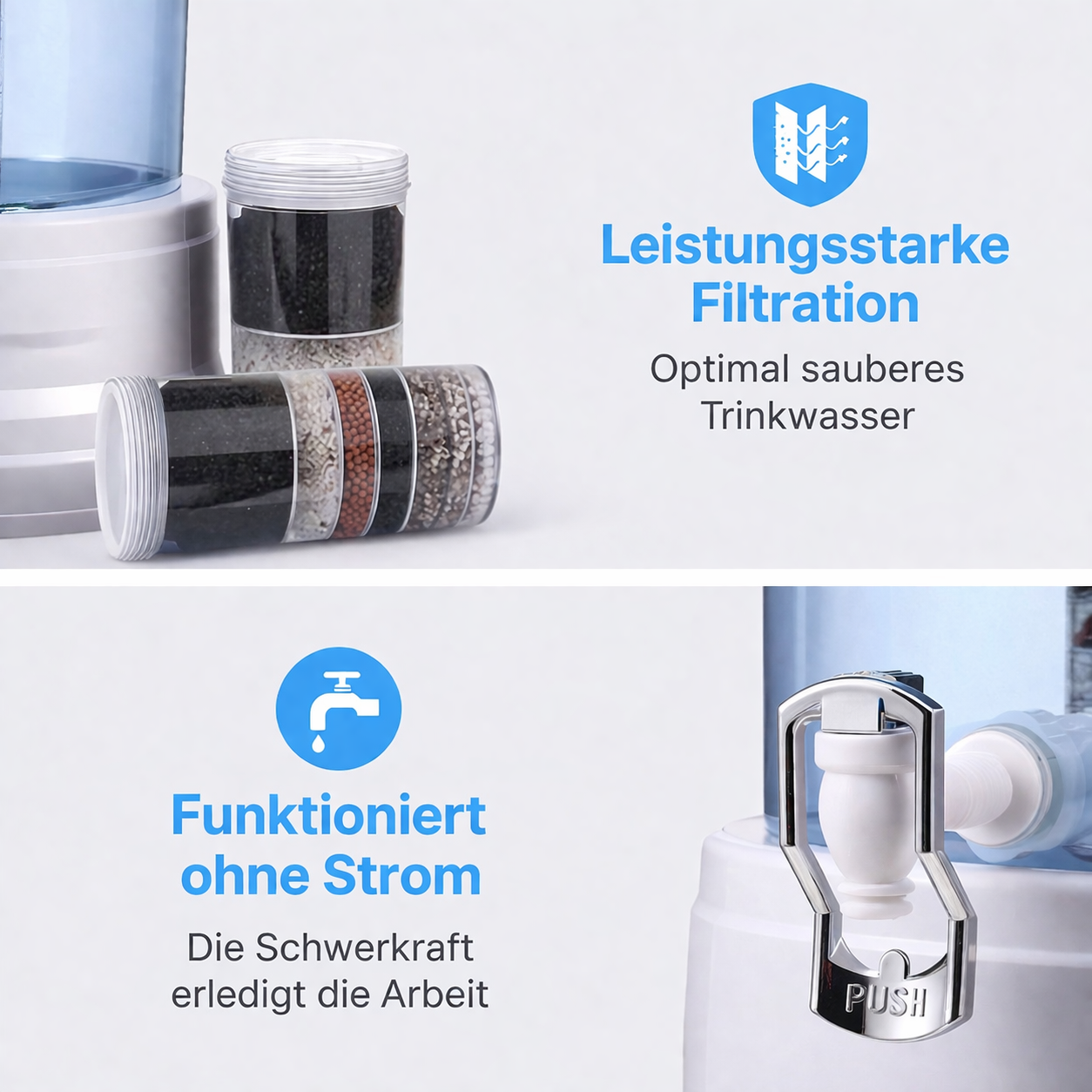 Elixir AquaVital™ 16L Alkaline-Wasserreinigungssystem