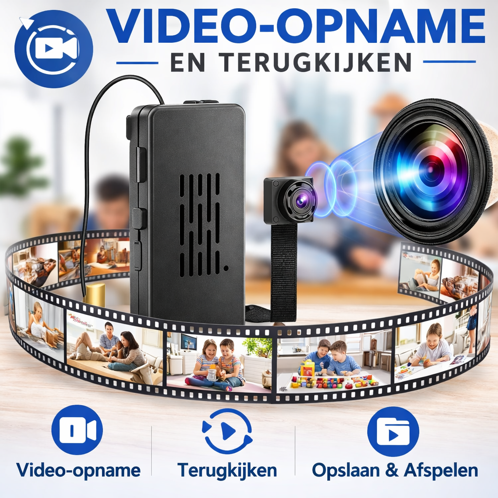Tuya Spionagekamera – 4K-WLAN-Überwachungskamera mit Nachtsicht