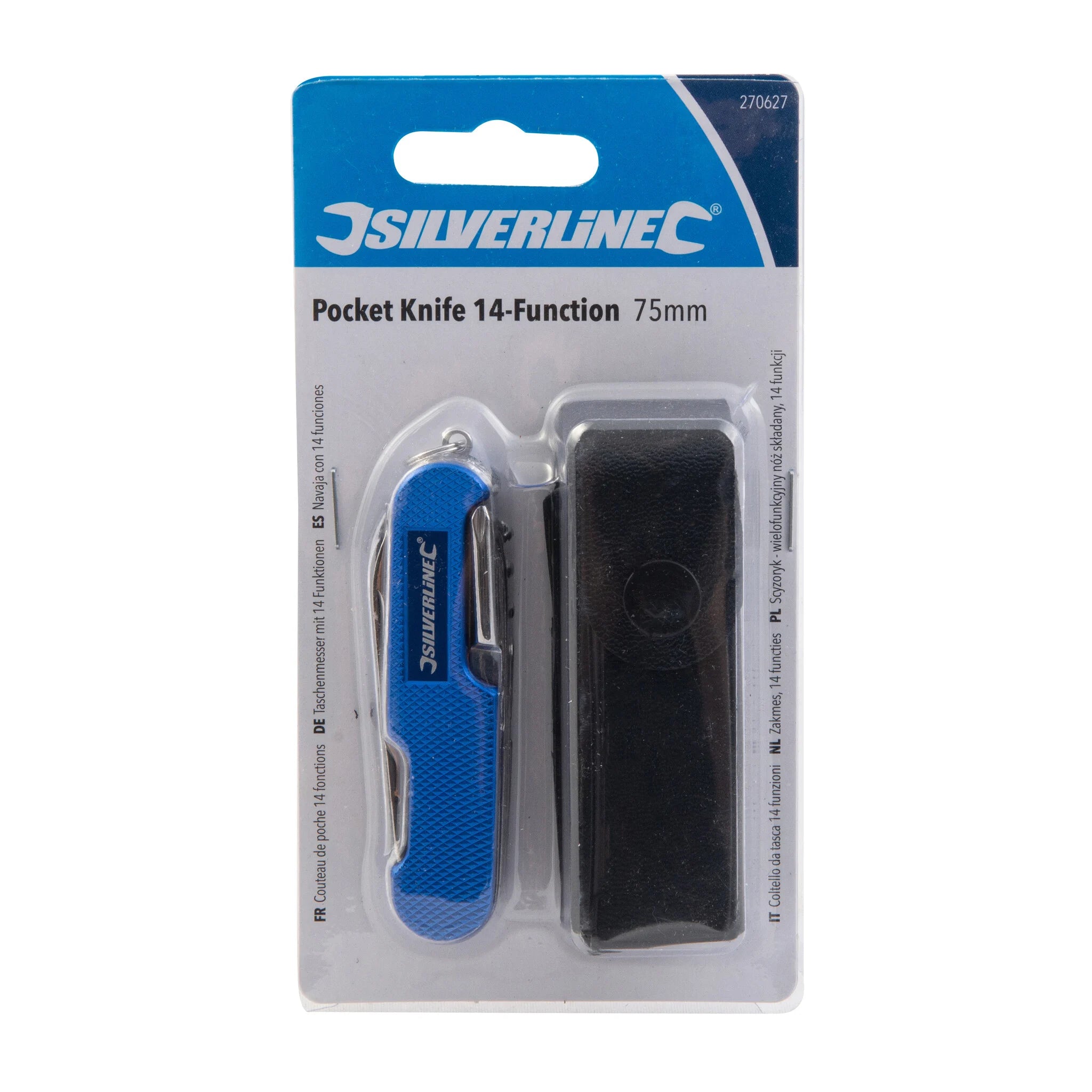 Silverline Taschenmesser (14 Funktionen)