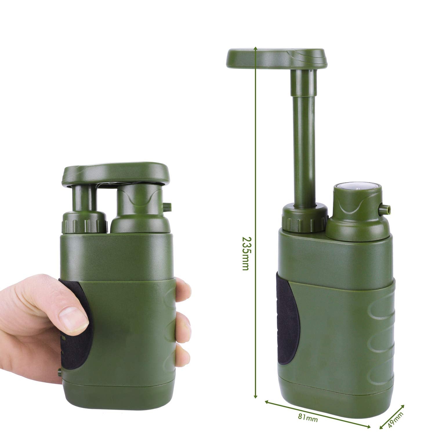 AquaDefender™ Überlebenswasserfilter – Für 3000 Liter sauberes Trinkwasser in Notfallsituationen