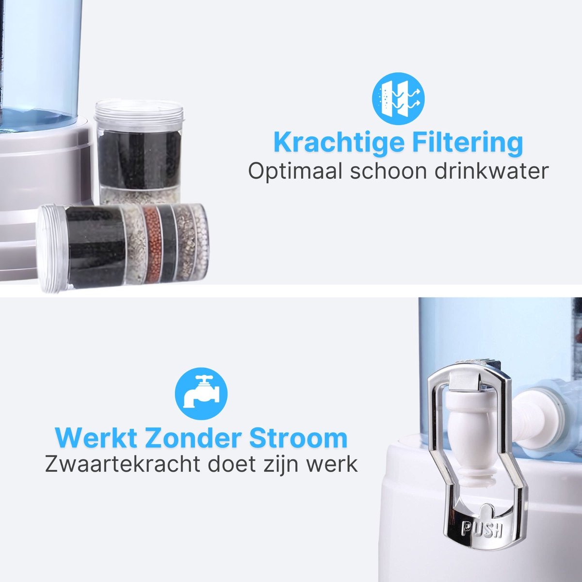 Elixir AquaVital™ 16L Alkaline-Wasserreinigungssystem