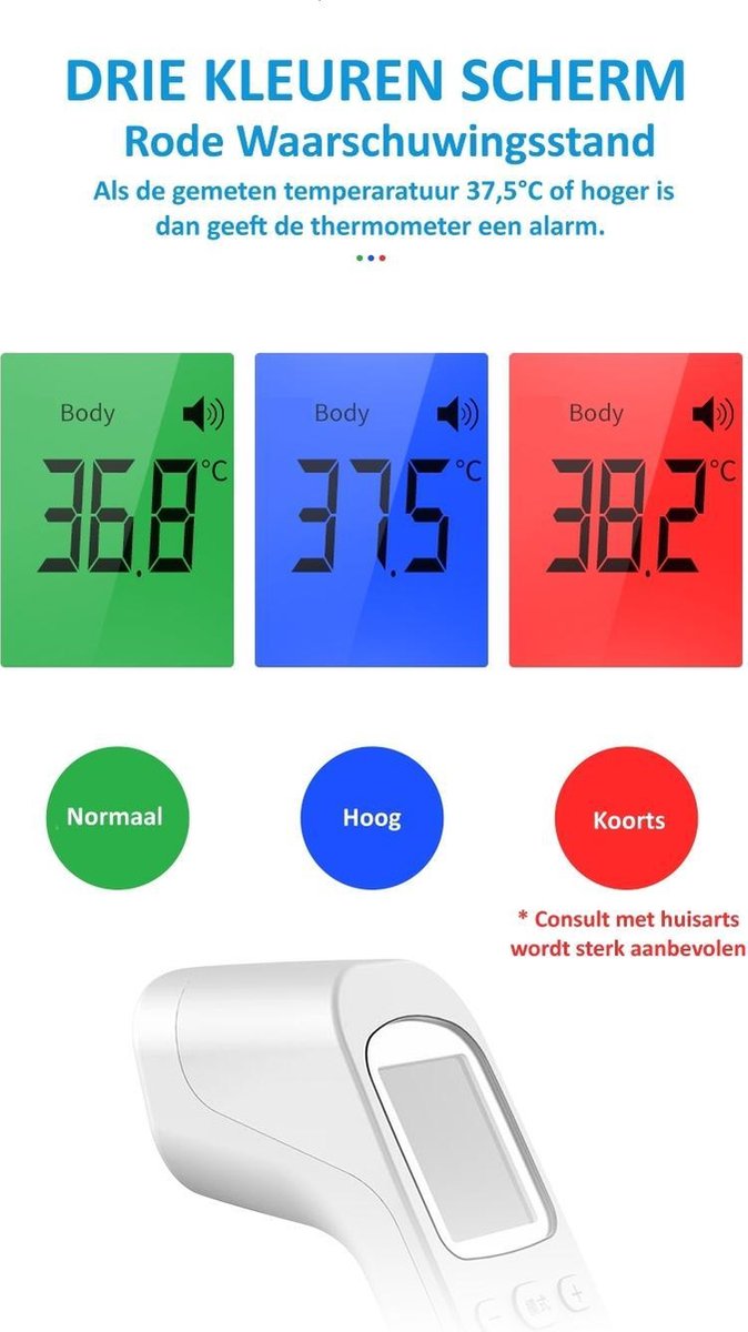 Luxyana® Thermometer Pro Serie – Schnelle, hygienische und berührungslose Temperaturmessung