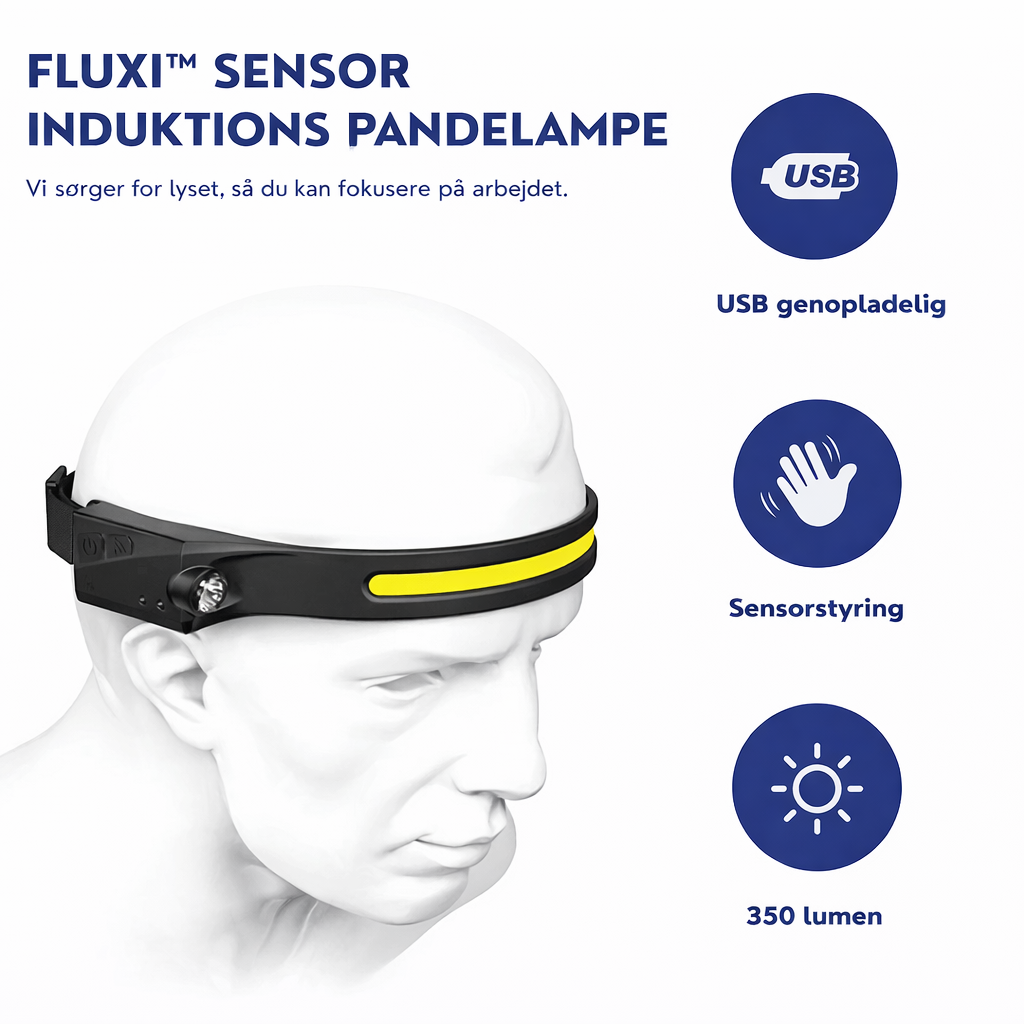 Kratos Sensor-Induktions-Stirnlampe – Optimale Beleuchtung für Arbeit und Abenteuer
