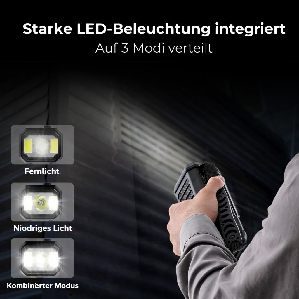 Emergency Radio Ultra mit langlebiger Powerbank (10.000 mAh)