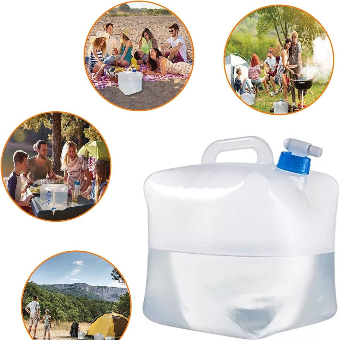Faltbarer 10-Liter-Kanister