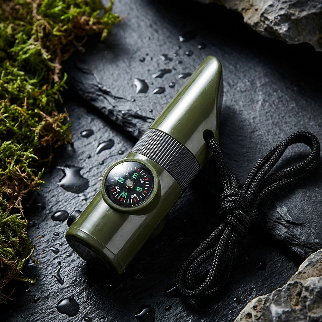 Überlebenspfeife 7-in-1 Notfallpfeife