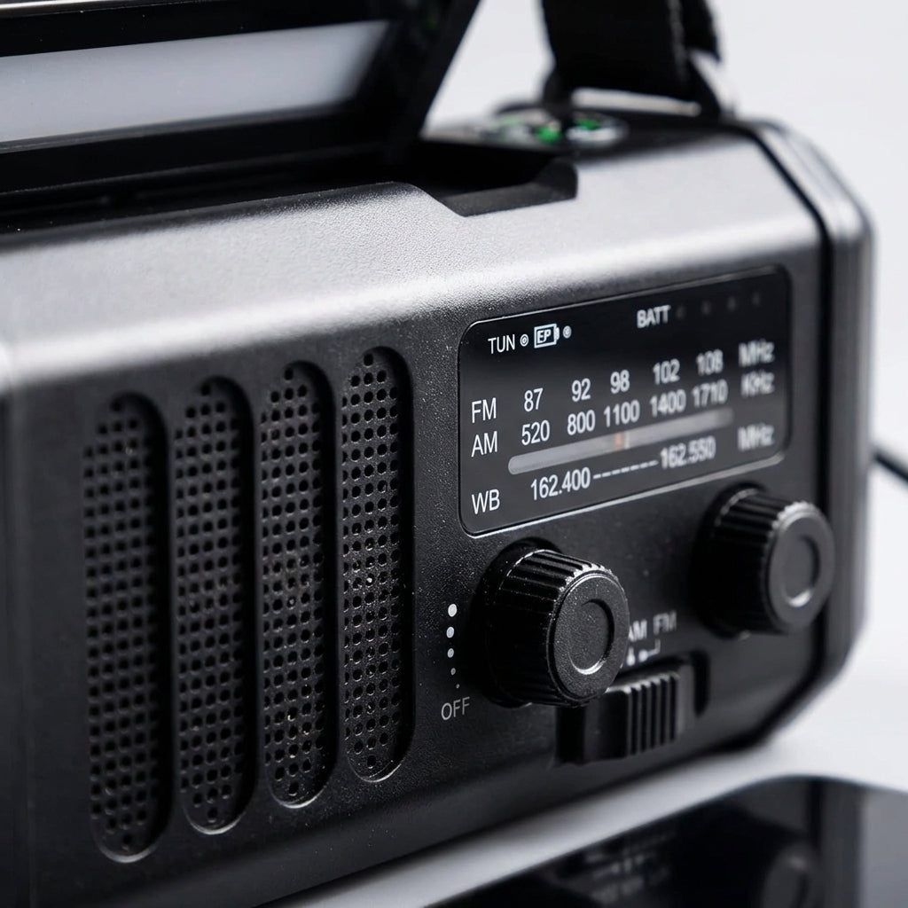 Emergency Radio Ultra mit langlebiger Powerbank (10.000 mAh)