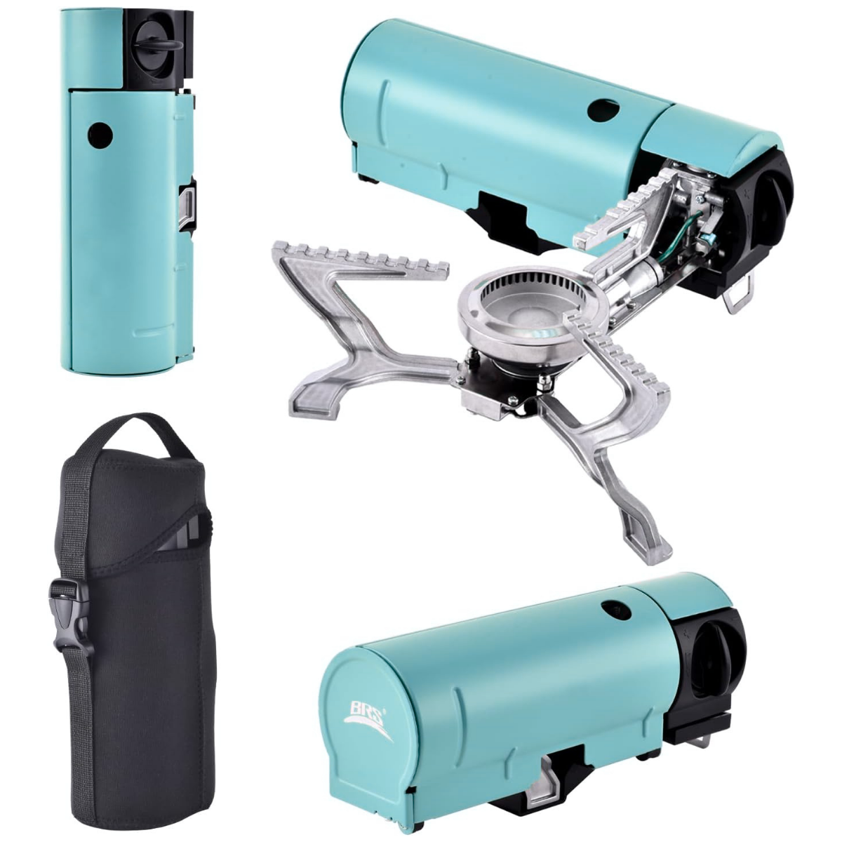 SurvivalPro Faltbarer Campingheizer – Tragbarer Gaskocher 2600W