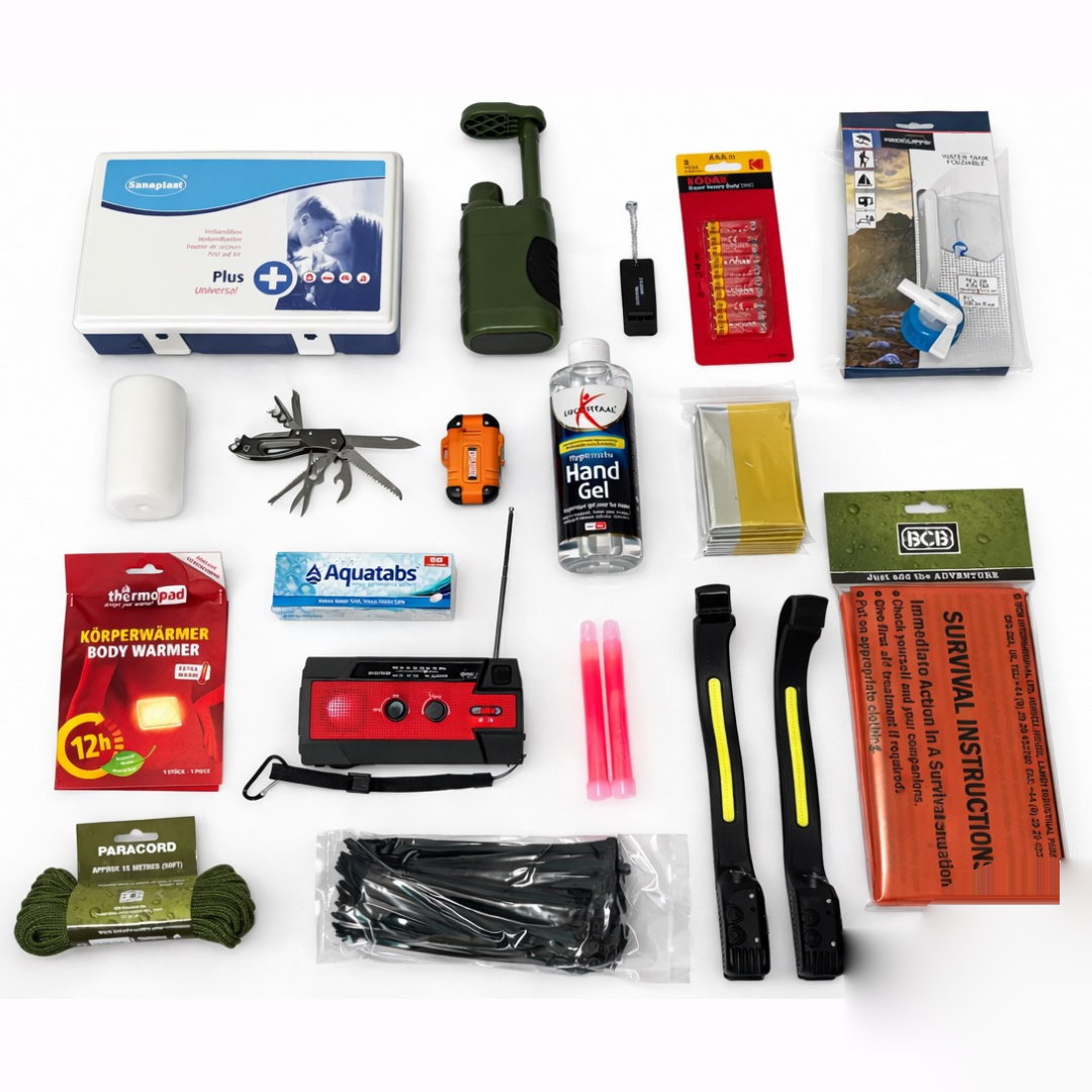 Notfallpaket Premium: alle Bestandteile
